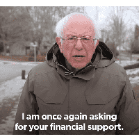 I am once again asking for your financial support