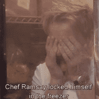 Chef Ramsay Locked Himself in the Freezer