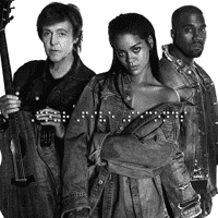 Rihanna, Kanye West and Paul McCartney - FourFiveSeconds