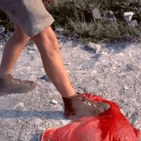 Boy Who Steps On Red Balloon