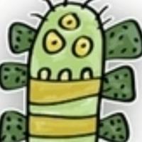 Oval Green Monster