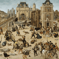 (CE/AD 1562-1598) French Wars of Religion