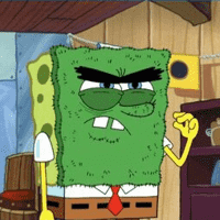 Abrasive SpongeBob