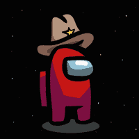 Red Crewmate (Cowboy Hat)