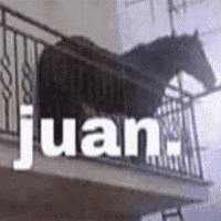 Juan (Horse On Balcony)