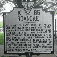 Roanoke "Big Lick"