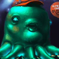 Apathetic Retail Cashier Octopus