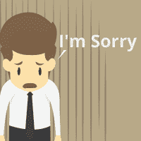Apologises a Lot