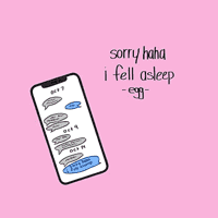 Sorry Haha I Fell Asleep – Egg