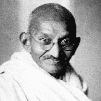 Mohandas “Mahatma” Gandhi