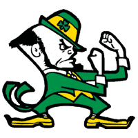 Notre Dame Leprechaun