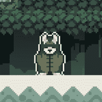 The dog in the hoodie