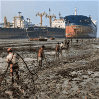 Chittagong Ship Breaking Yard, Bangladesh