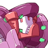 Purprill the Mandroid