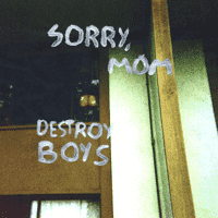 Destroy Boys - I Threw Glass At My Friend's Eyes And Now I'm On Probation