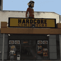 Hardcore Comic Store Owner