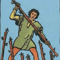 Seven of Wands