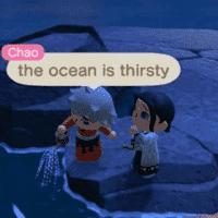 the ocean is thirsty