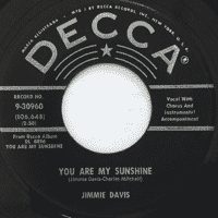 Jimmie Davis - You Are My Sunshine