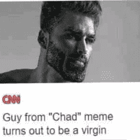 Guy from "Chad" meme turns out to be a virgin