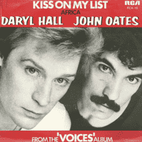 Hall & Oates - Kiss on My List