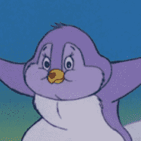Cozy Heart Penguin