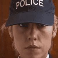 The policewoman