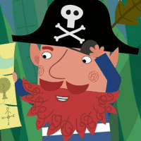 Redbeard the Elf Pirate