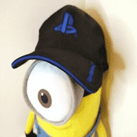 cool minion in a cap