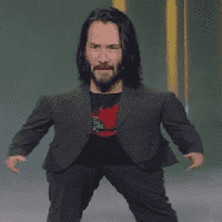 Mini Keanu Reeves