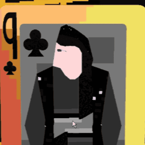 Queen card
