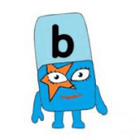 B