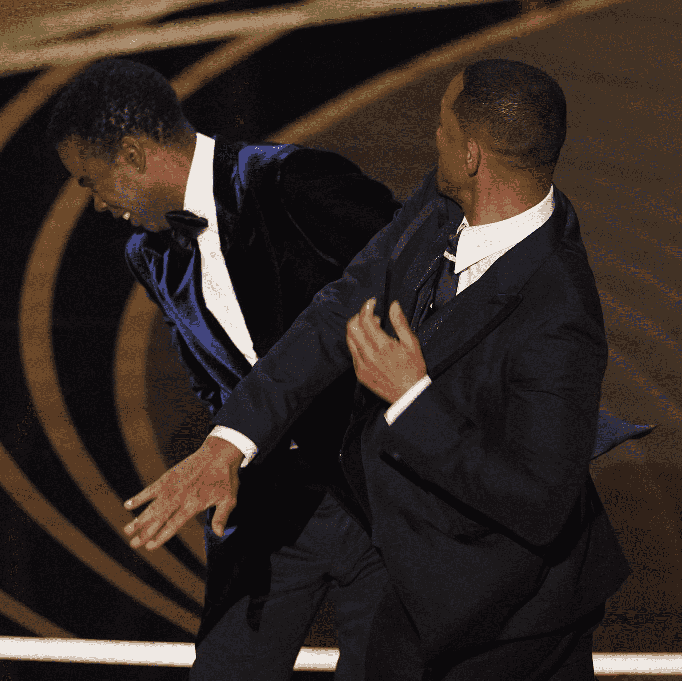 Will Smith slaps Chris Rock