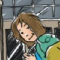 Dark brown haired girl