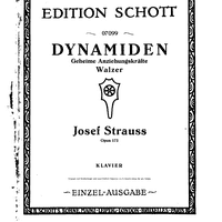 Josef Strauss - Dynamiden