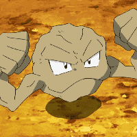 Brock's Geodude (Takeshi's Isitsubute)