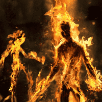 SCP-457 "Burning Man"