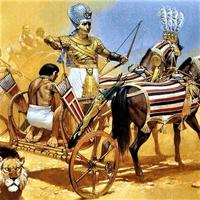 Egyptian war chariots