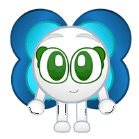 Snowball Butterfly Round
