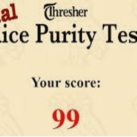 Rice Purity Test