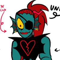 Underfell! Undyne