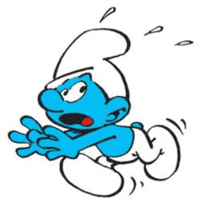 Scaredy Smurf