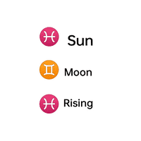 Pisces Sun + Gemini Moon + Pisces Rising