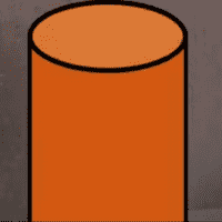 Orange Cylinder