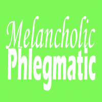 Melancholic-Phlegmatic (MelPhleg)