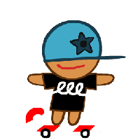 Skater Cookie