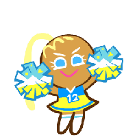 Cheerleader Cookie